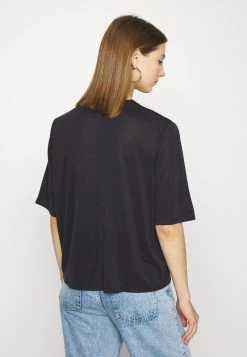 Monki Damen T-Shirt Basic - Black -Monki Verkäufe 2022 88042a1eba294be1b24e65b314ebc534