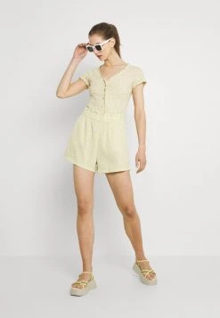 Monki Damen Shorts - Beige Medium Dusty -Monki Verkäufe 2022 8813ca99706645eb8f926ac7d7e96000