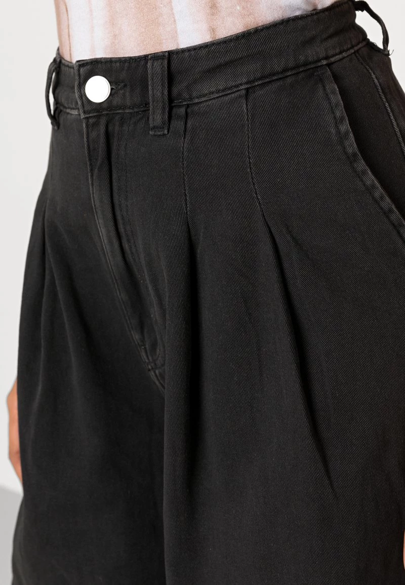 Monki Damen Jeans Relaxed Fit - Black Dark 5 Monki Damen Jeans Relaxed Fit - Black Dark – Bild 5