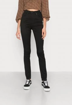 Monki Damen OKI DELUXE - Jeans Slim Fit - Black Dark