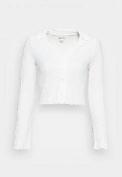 Monki Strickjacke - White Light | Damen -Monki Verkäufe 2022 8933db4fa961472e8c7cfe13b9fd8310