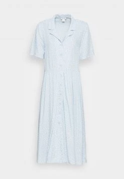 Monki Damen Maxikleid - Blue Dusty Light -Monki Verkäufe 2022 8968a75ef6d3477a982581cdad6b967c