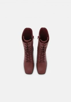 Monki ELMA BOOT VEGAN - Schnürstiefel - Red | Damen -Monki Verkäufe 2022 8a898650f35c4a8dad2ad32b62833b76