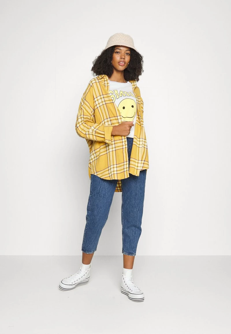 Monki Damen Hemdbluse - Yellow 2 Monki Damen Hemdbluse - Yellow – Bild 2