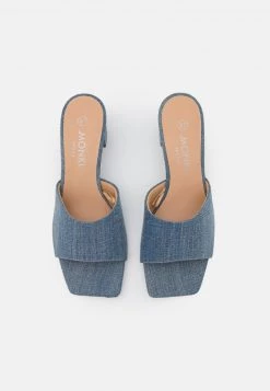 Monki Pantolette Hoch - Denim | Damen -Monki Verkäufe 2022 8b4fa2310d0e4e6094292475c083938a