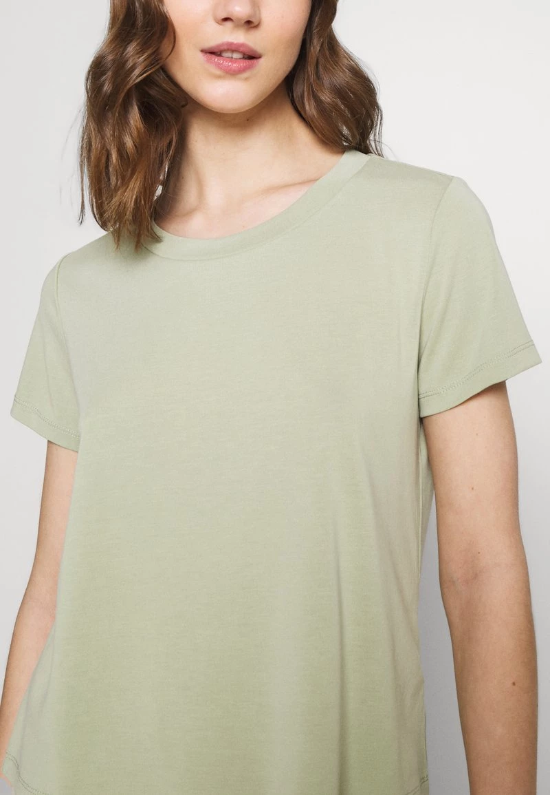 Monki Damen T-Shirt Basic - Green 5 Monki Damen T-Shirt Basic - Green – Bild 5