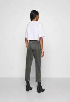 Monki Damen Jeans Straight Leg - Black Dark -Monki Verkäufe 2022 8b7f832c28484e9489743924c5c89126