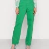 Monki Jeans Straight Leg - Green | Damen