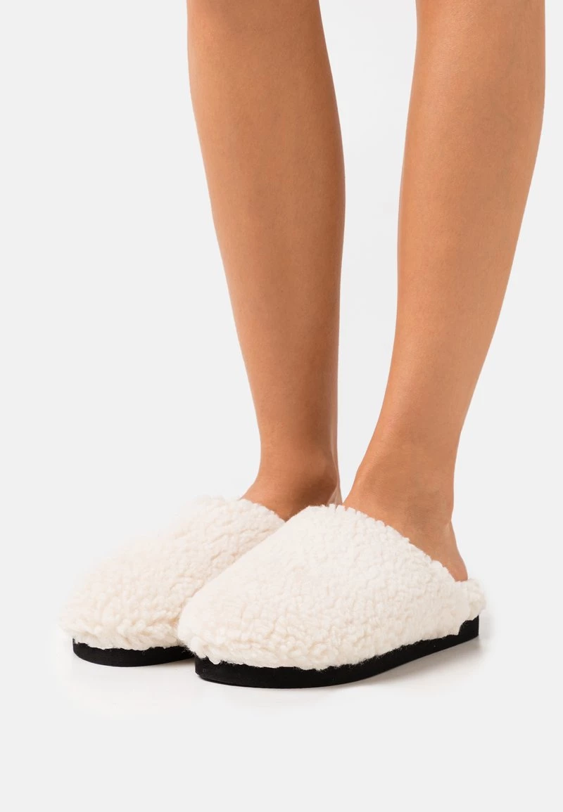 Monki Damen VEGAN COSY - Hausschuh - Beige Medium Dusty 1 Monki Damen VEGAN COSY - Hausschuh - Beige Medium Dusty