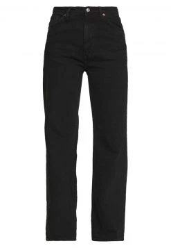 Monki Damen Jeans Straight Leg - Black Dark -Monki Verkäufe 2022 8e42d26df1374d26baf53e00c177875d
