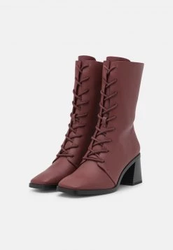 Monki ELMA BOOT VEGAN - Schnürstiefel - Red | Damen -Monki Verkäufe 2022 8f3c259941fd4908a05c898dcb128658