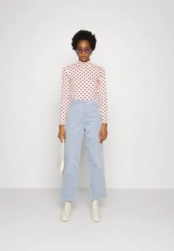 Monki Damen Langarmshirt - Pink Light -Monki Verkäufe 2022 9182fcbab0ca48169a4983d968aba5ff