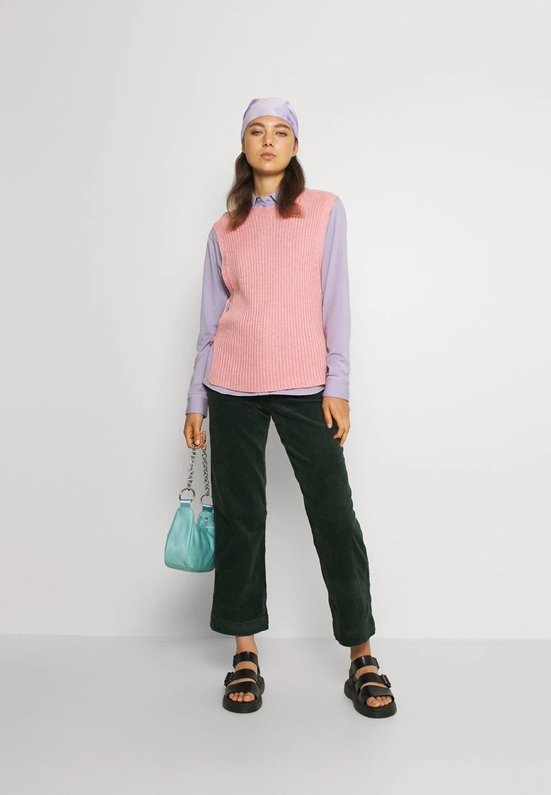 Monki Damen Stoffhose - Green Dark 2 Monki Damen Stoffhose - Green Dark – Bild 2