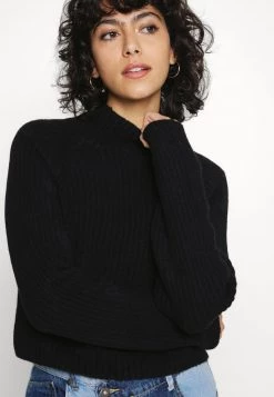 Monki Damen Strickpullover - Black -Monki Verkäufe 2022 91a0f94e3db84b8b82bf7438c6382d24