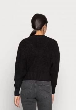 Monki Damen Strickpullover - Black Dark -Monki Verkäufe 2022 91b45a08f744440587196f9570ab1ce5