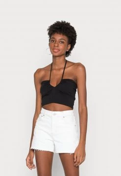 Monki Damen 2 PACK - Top - Black/artsy Blue Print -Monki Verkäufe 2022 92393f6d255440c0b8edc4e22526b1e2