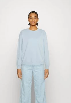 Monki Damen Sweatshirt - Light Blue -Monki Verkäufe 2022 933d5f4661aa4d7d83c28fca2c6cbd77