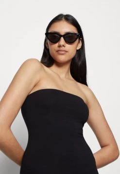 Monki Damen Jerseykleid - Black Dark -Monki Verkäufe 2022 93a3746ac4894988b663ea501fe8ae92