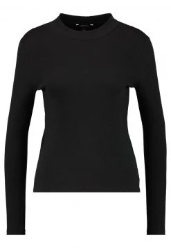 Monki Damen Langarmshirt - Black Dark -Monki Verkäufe 2022 94a90e8470514b7abbb2ed3a35f41859
