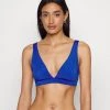 Monki Damen Bikini-Top - Blue