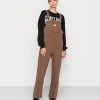 Monki Damen Latzhose - Brown