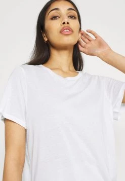 Monki SIMBA TEE 2 PACK - T-Shirt Print - White/lilac | Damen -Monki Verkäufe 2022 9557bfebdbcd4572a25066ac8a32a83c