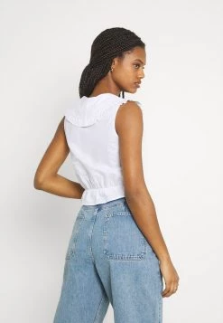 Monki Damen Bluse - White Light 8 Monki Damen Bluse - White Light -Monki Verkäufe 2022 969a2209d3b548f0be7d335f4c54da7d