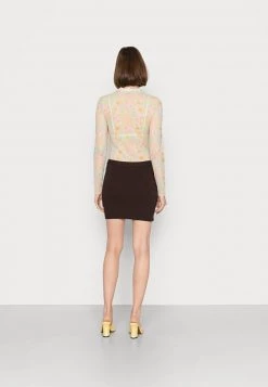 Monki Damen Minirock - Brown Dark -Monki Verkäufe 2022 96f3619d021240d186adf75b7412355d