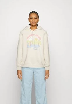 Monki Damen Sweatshirt - Off White