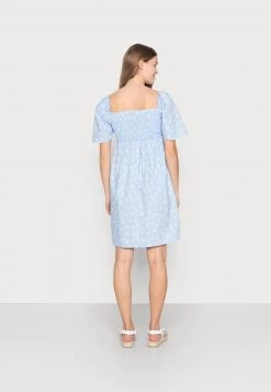 Monki Damen Freizeitkleid - Blue -Monki Verkäufe 2022 97eabac429a64282a8877546ea41b458