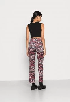 Monki Damen Stoffhose - Beige/brown Swirl -Monki Verkäufe 2022 9a34358cec5c421a9d1abcbb2fd07e65