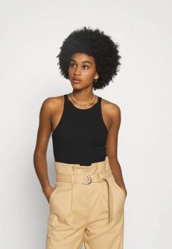 Monki EDDA SINGLET 2 PACK - Top - Orange/black Dark Solid | Damen -Monki Verkäufe 2022 9a559eccb9484ca89cd25cfae2dd7d36