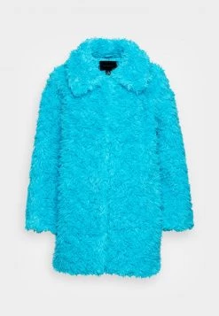 Monki Damen Wintermantel - Blue Bright -Monki Verkäufe 2022 9afec33e204d41738c3432f624afdbc5