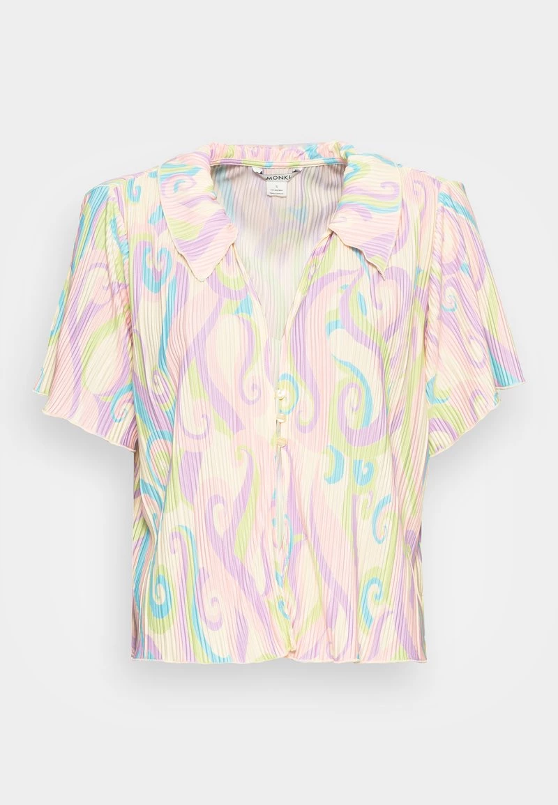 Monki Damen Bluse - Multi Coloured 4 Monki Damen Bluse - Multi Coloured – Bild 4