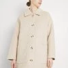 Monki Damen Kurzmantel - Beige