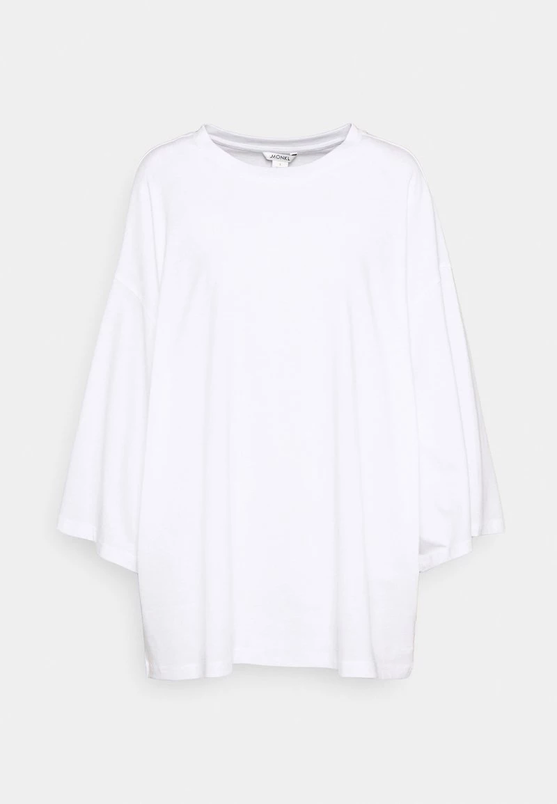 Monki Damen T-Shirt Basic - White Light 4 Monki Damen T-Shirt Basic - White Light – Bild 4