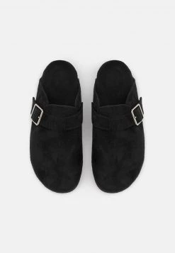 Monki Damen Pantolette Flach - Black -Monki Verkäufe 2022 9ec34b40ffaa403b82ddab70ecd8c940