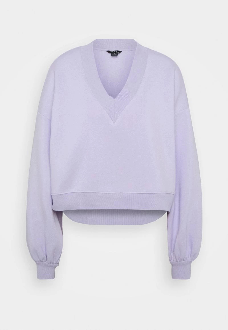 Monki Damen Sweatshirt - Purple 1 Monki Damen Sweatshirt - Purple