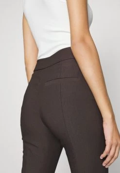 Monki Damen Stoffhose - Dark Brown -Monki Verkäufe 2022 9fadf3d711314523a1cfe78a562273b8