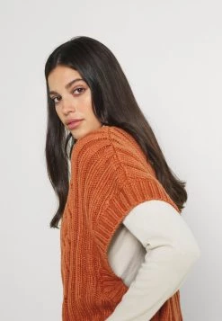 Monki Damen Strickpullover - Rust -Monki Verkäufe 2022 9fb62e4f102a4b72a66480fd7659e876