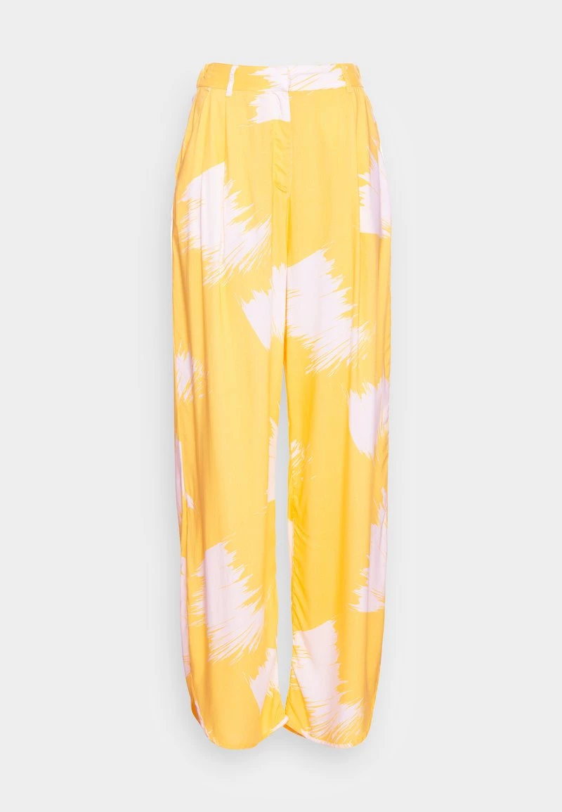 Monki Damen Stoffhose - Yellow 4 Monki Damen Stoffhose - Yellow – Bild 4