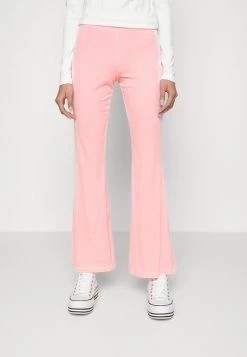 Monki Damen Stoffhose - Pink