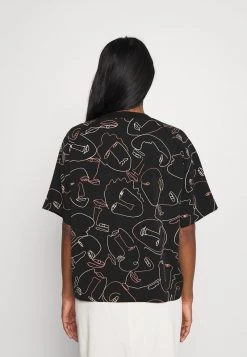 Monki Damen T-Shirt Print - Black -Monki Verkäufe 2022 a25717a6e9b547d685111d0c0c85d59c
