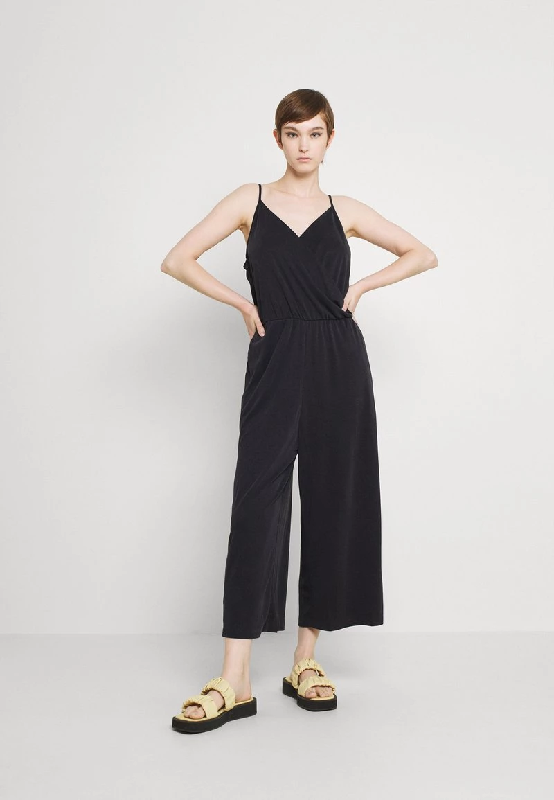 Monki Damen Jumpsuit - Black Dark 1 Monki Damen Jumpsuit - Black Dark