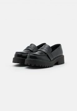 Monki Damen LOAFER VEGAN - Slipper - Black Dark -Monki Verkäufe 2022 a36eb49b444f45e7b1faebe3fe0b848d
