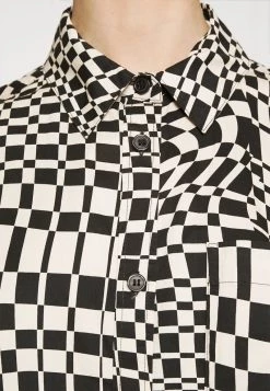 Monki Damen Hemdbluse - Black -Monki Verkäufe 2022 a3ba191eb4fe44cebcf49963610fd77a