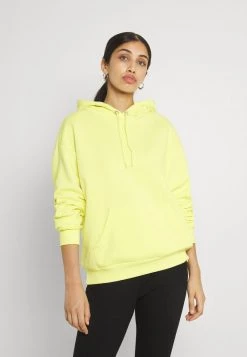 Monki Damen Kapuzenpullover - Yellow Light