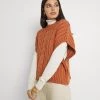Monki Damen Strickpullover - Rust