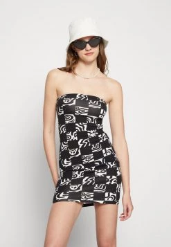 Monki Damen Jerseykleid - Black Dark -Monki Verkäufe 2022 a6efe8d44bf640c2a6c09b0dd2021cf0