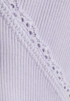 Monki Damen Langarmshirt - Lilac Purple Dusty Light Solid -Monki Verkäufe 2022 a70abf1a9595426886bf64815f2d1b87